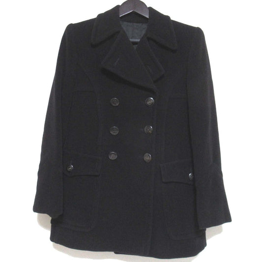 Gucci Double Breasted Angora Mohair Cashmere Blend Jacket