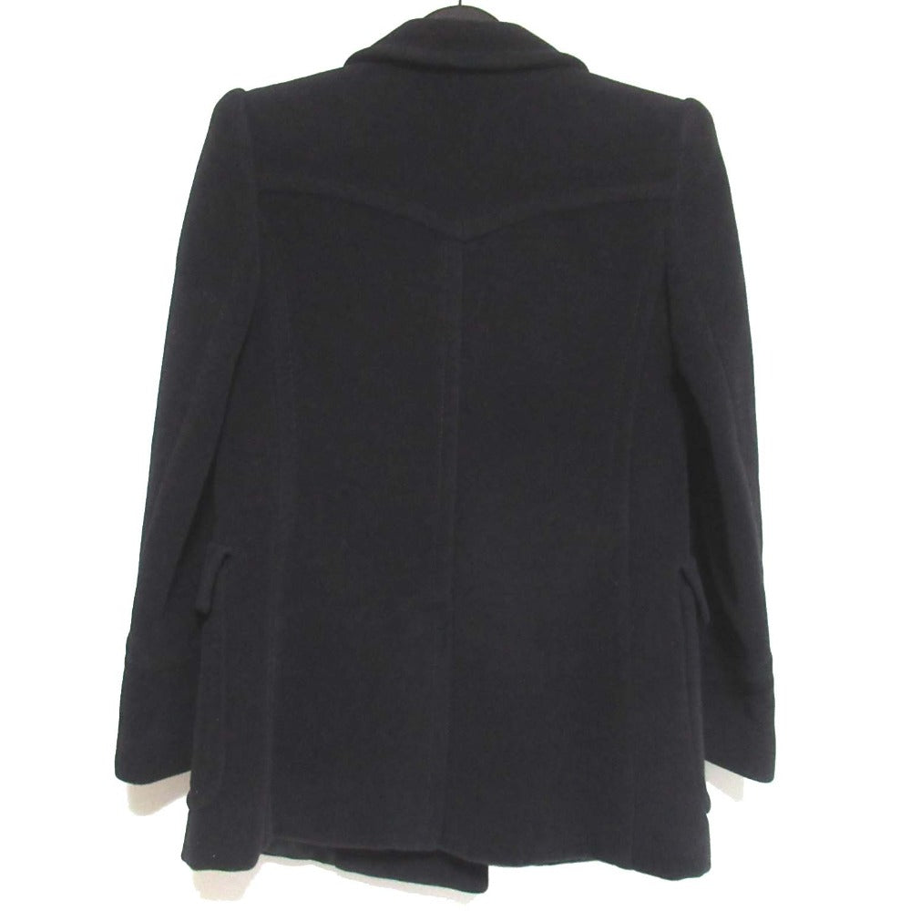 Gucci Double Breasted Angora Mohair Cashmere Blend Jacket