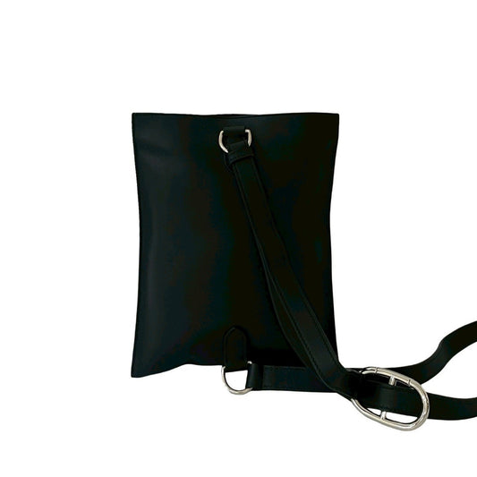 Hermes Black Swift Leather Shoulder Bag Sling Bag ( )