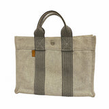 Hermes Black Canvas Tote Bag ( )