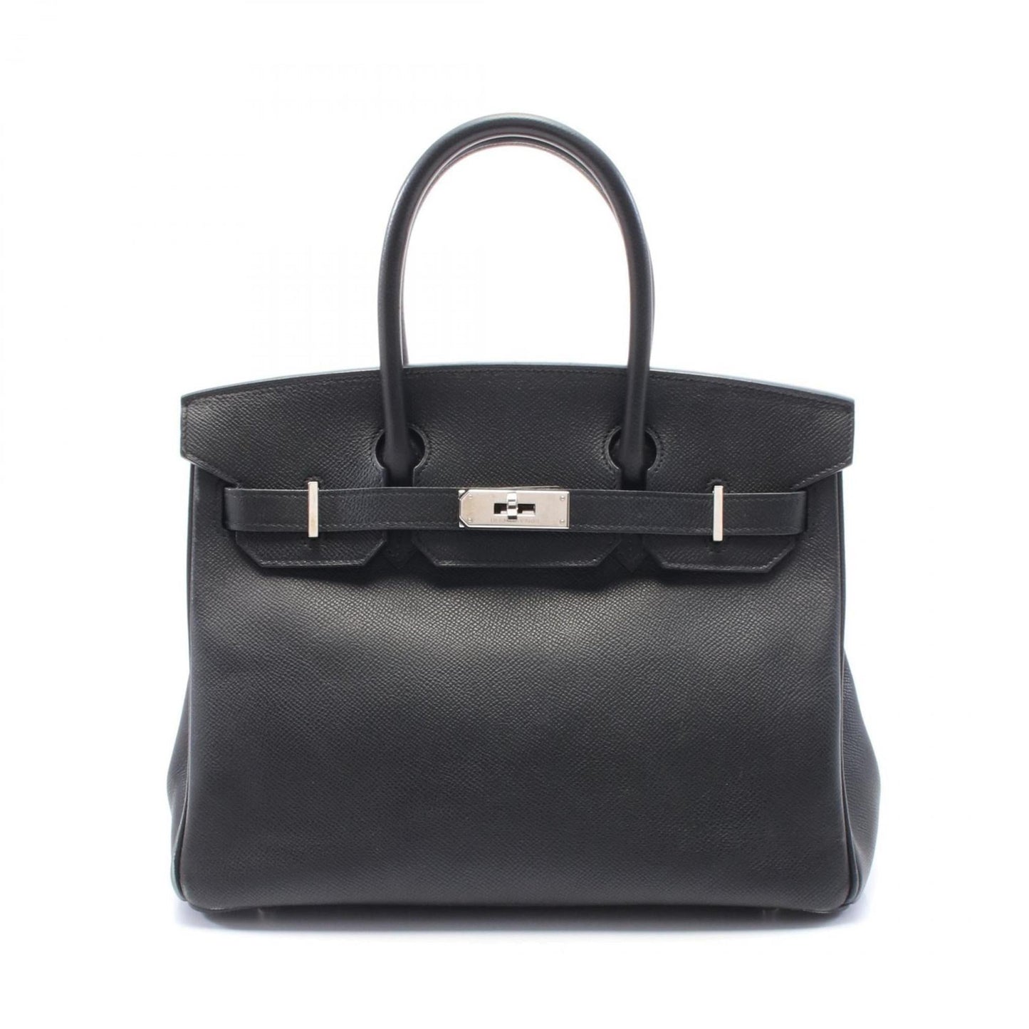 Hermes Birkin Black Epsom Leather Handbag ( )