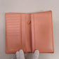 CHANEL Coco Button Gold Hardware Women's Leather Long Wallet [bi-fold] Pink