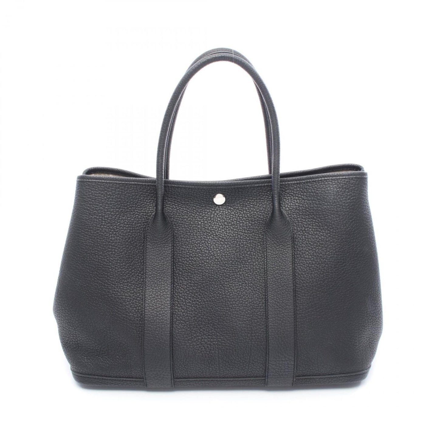 Hermes Black Negonda Leather Tote Bag ( )