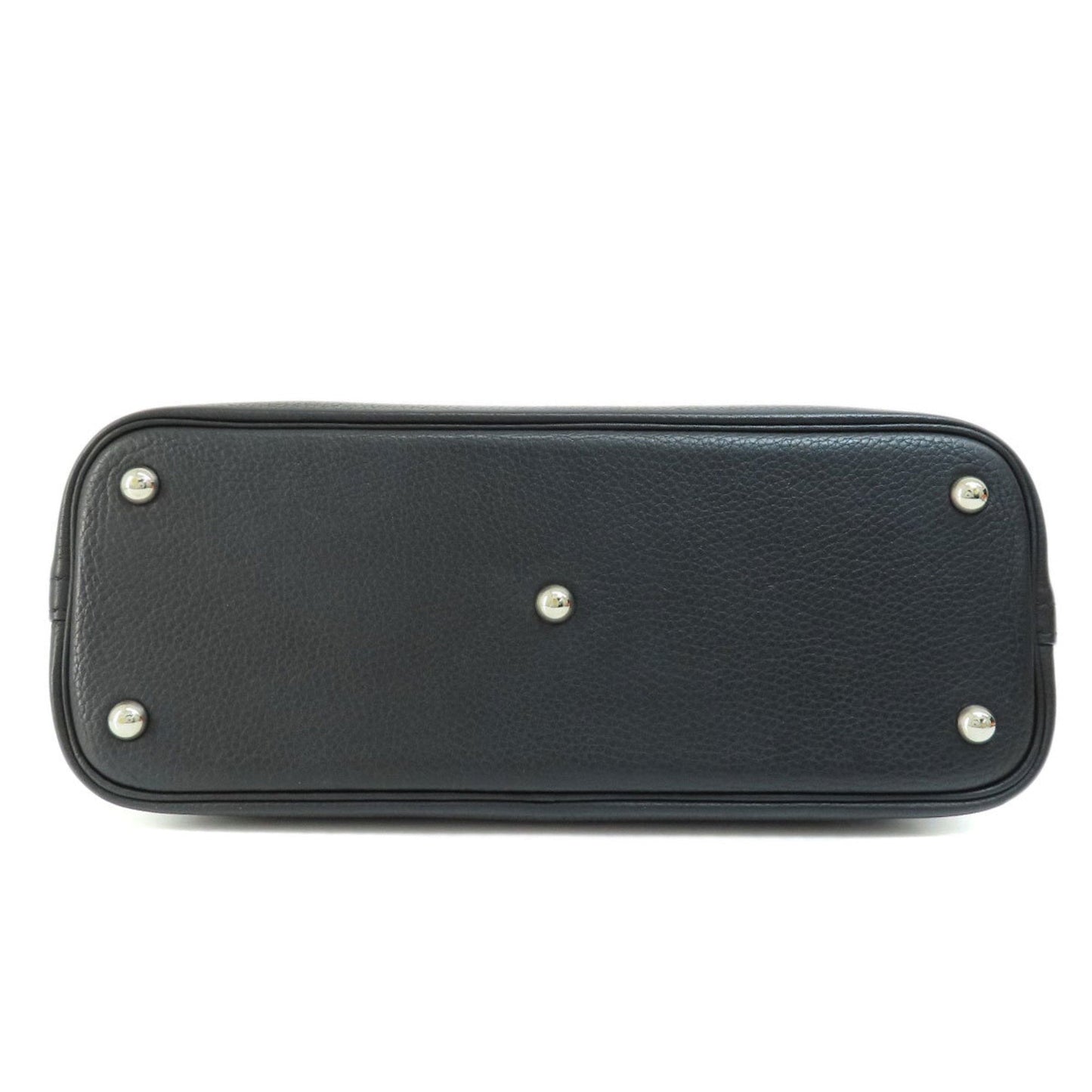 Hermes Black Taurillon Clemence Leather Handbag ( )