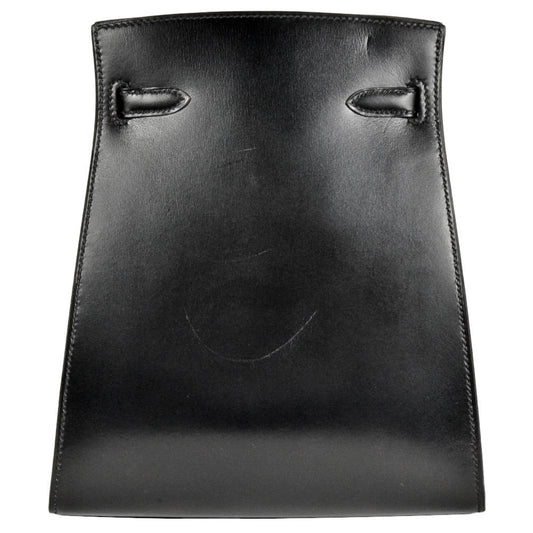 Hermes Black Box Calf Leather Shoulder Bag ( )