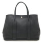 Hermes Black Negonda Leather Handbag Tote Bag ( )