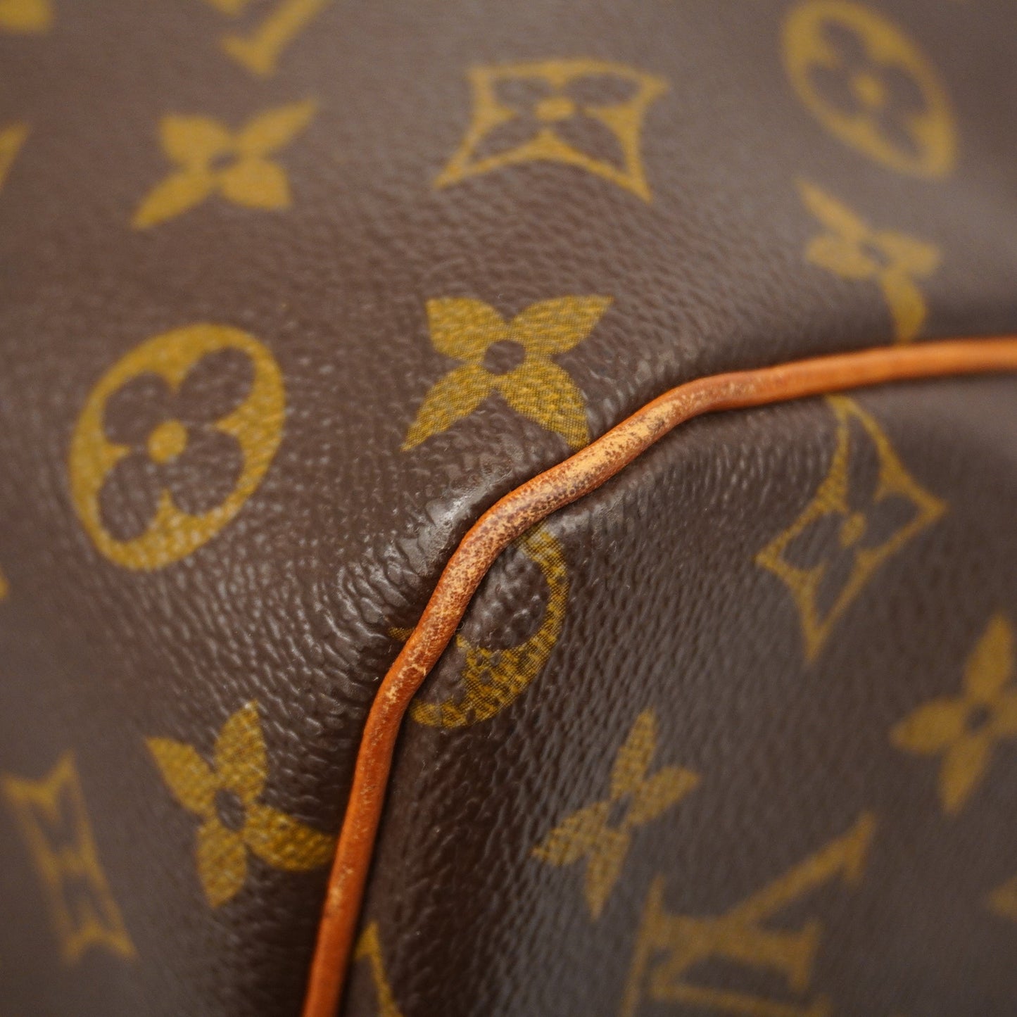 LOUIS VUITTONAuth  Monogram Keepol 60 M41422 Unisex Boston Bag