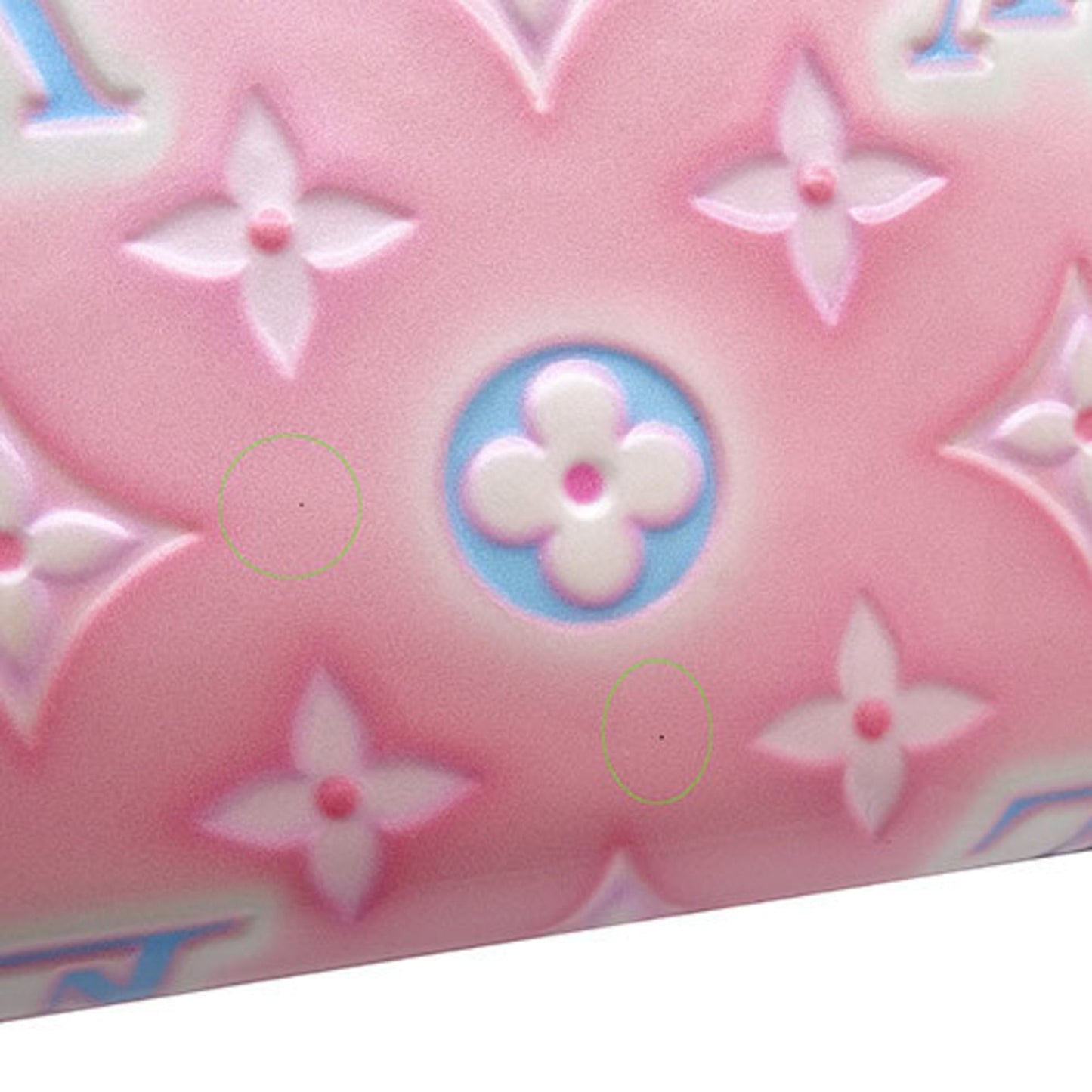 LOUIS VUITTON Wallet Women's Long Vernis Zippy Light Pink Neon M81145