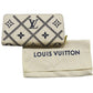 LOUIS VUITTON Wallet Empreinte Broderie Women's Long Zippy Creme M81141 Round