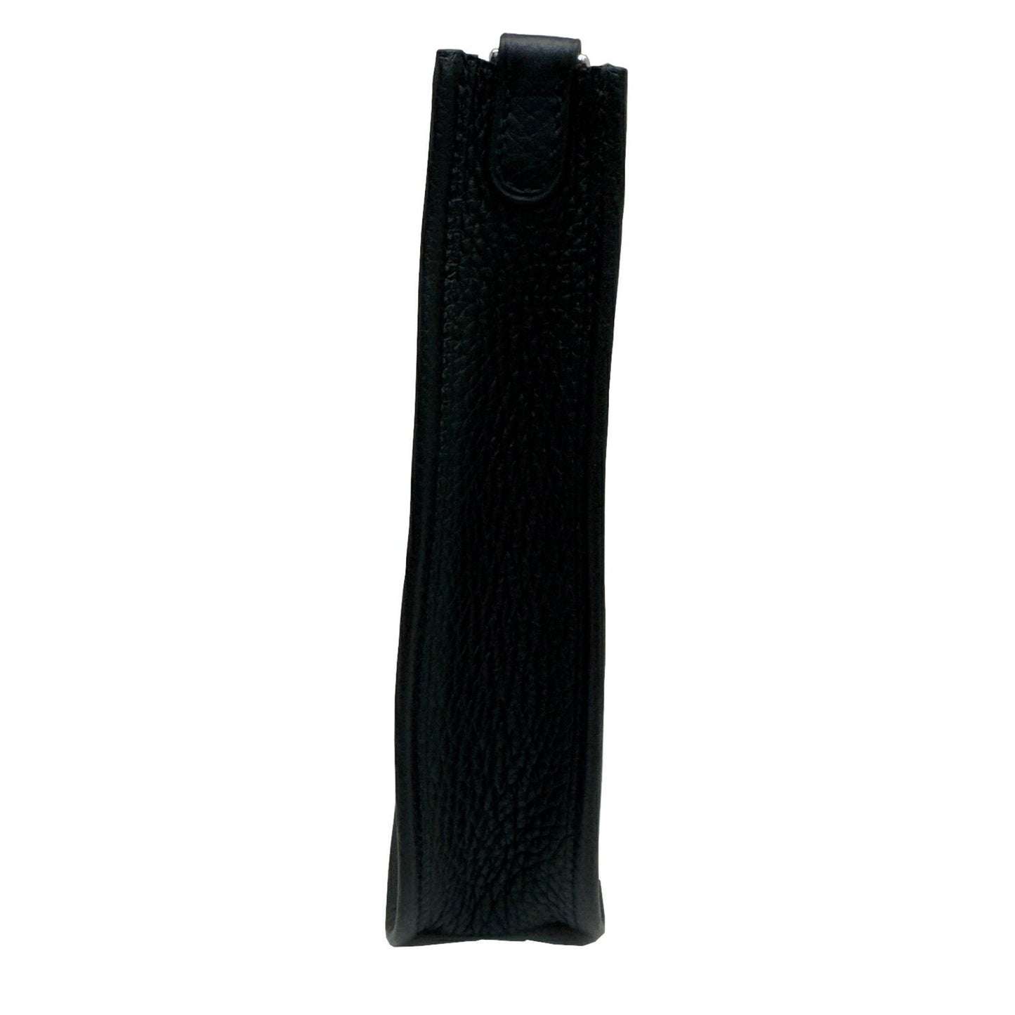 Hermes Black Taurillon Clemence Leather Shoulder Bag ( )