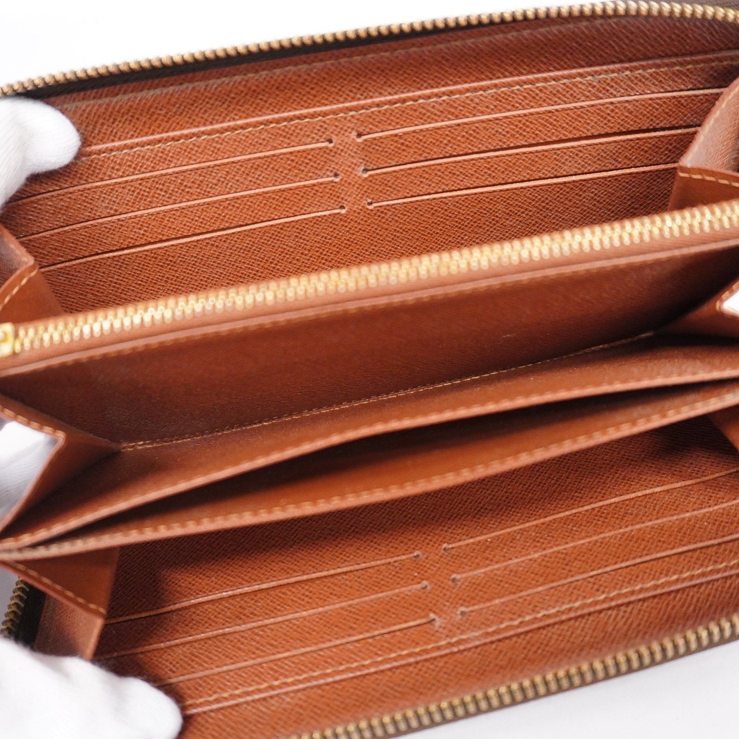 LOUIS VUITTONAuth  Monogram Zippy Wallet M42616 Long Wallet [bi-fold]