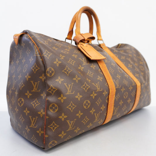 LOUIS VUITTONAuth  Monogram Keepol 50 M41426 Boston Bag