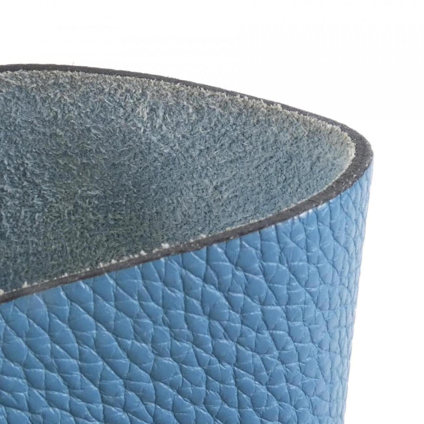 Hermes Blue Taurillon Clemence Leather Shoulder Bag ( )