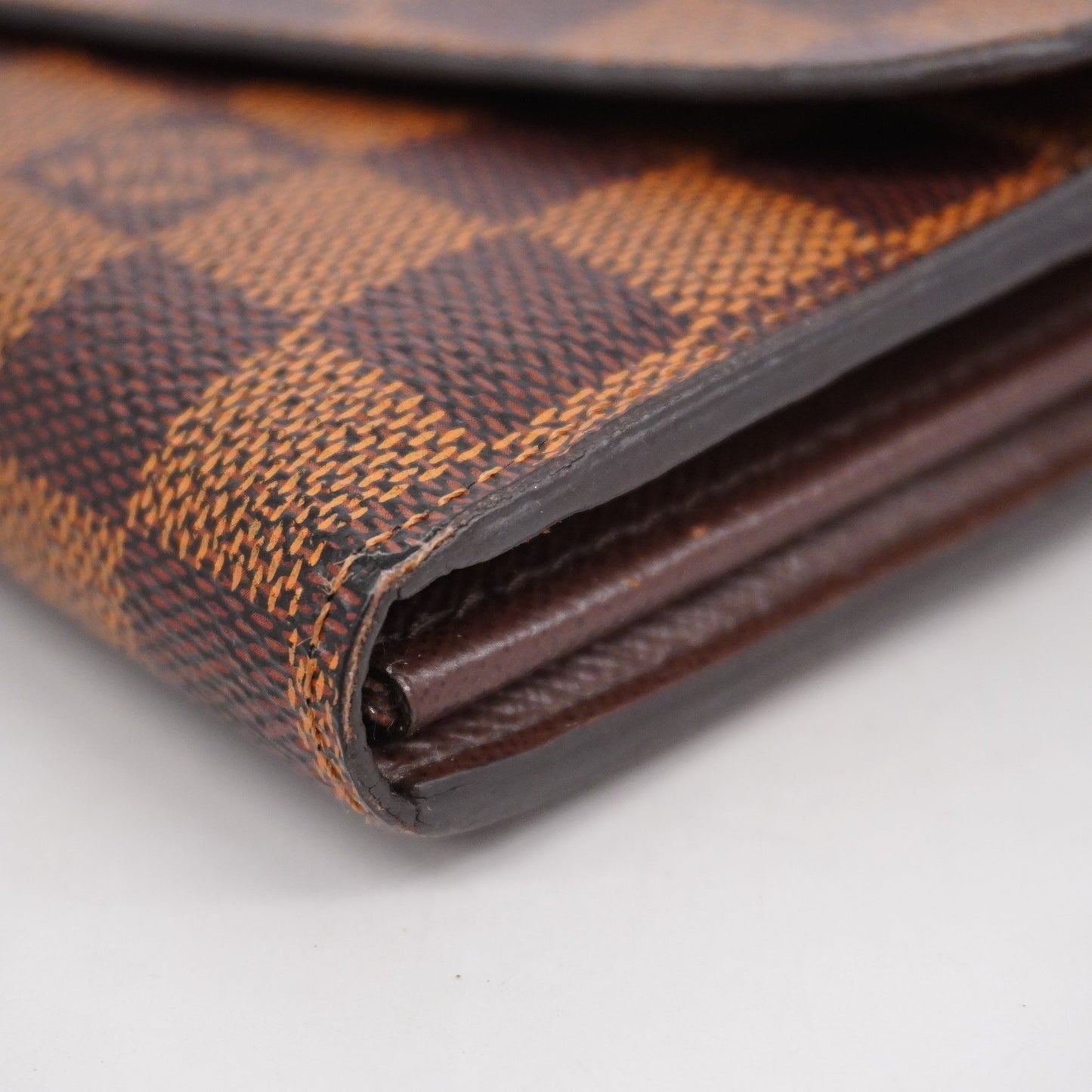 LOUIS VUITTONAuth  Damier Portofeuil Sala N63209 Long Wallet