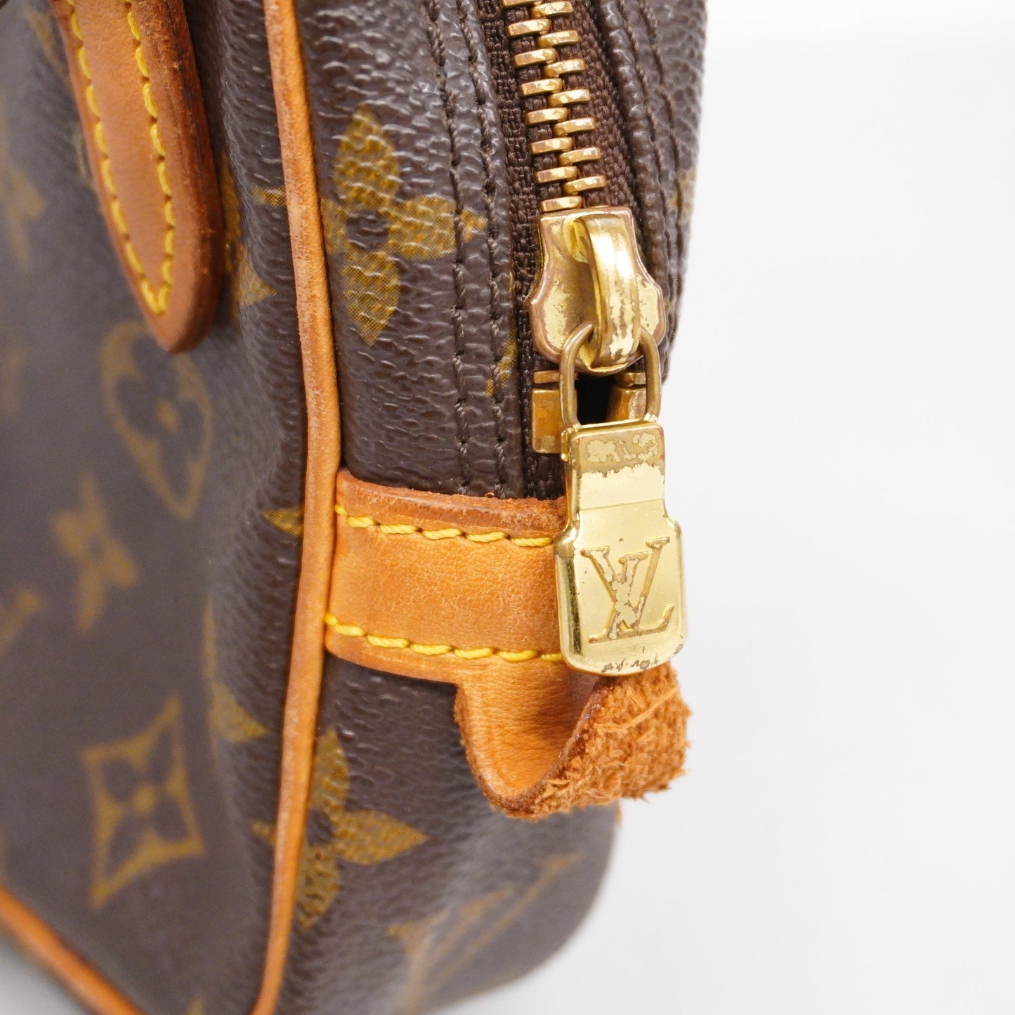 LOUIS VUITTONAuth  Monogram Pochette Marley Bandolier M51828 Women's