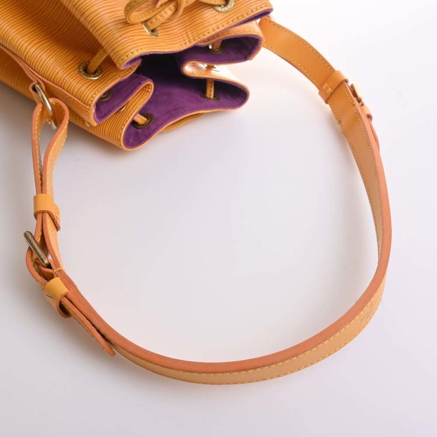 LOUIS VUITTON Epi Noe Shoulder Bag M44009 Yellow Ladies
