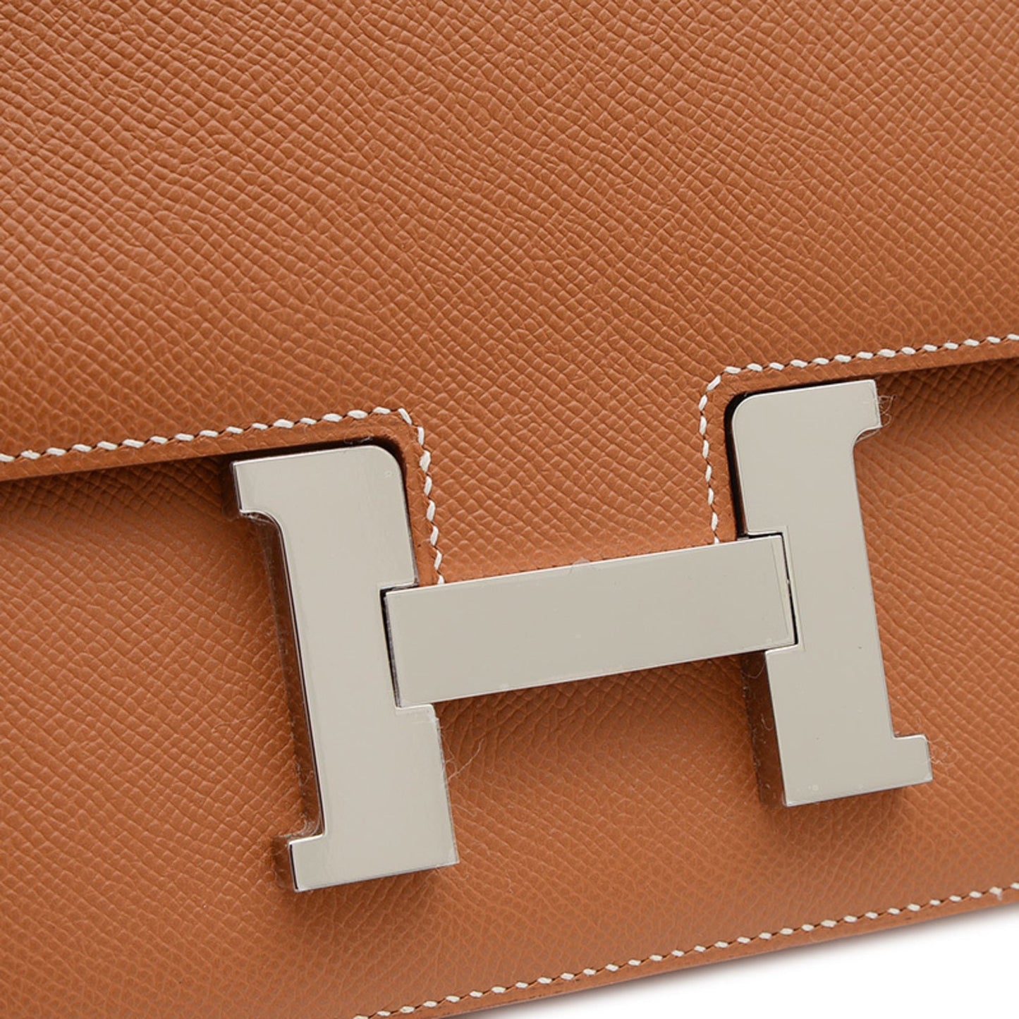 Hermes Brown Epsom Leather Shoulder Bag ( )