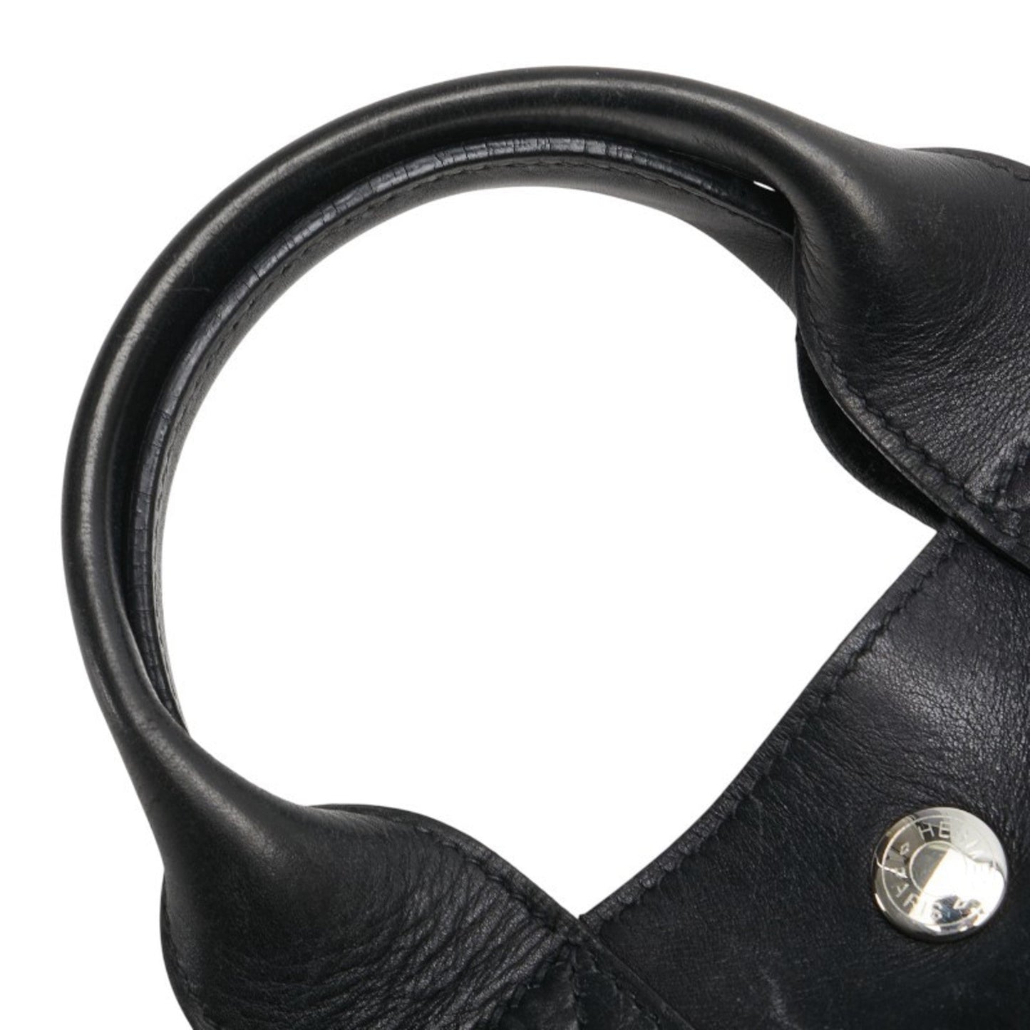 Hermes Black Evercalf Leather Handbag ( )