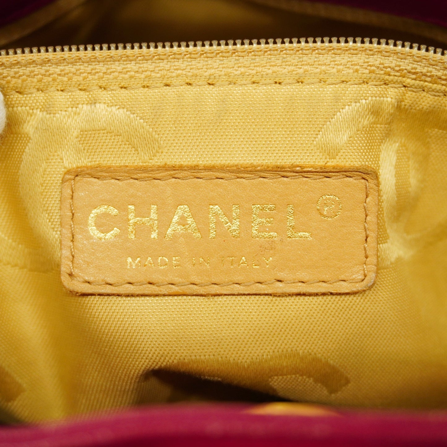 CHANEL   Wild Stitch Tote Bag Women's Leather Pink