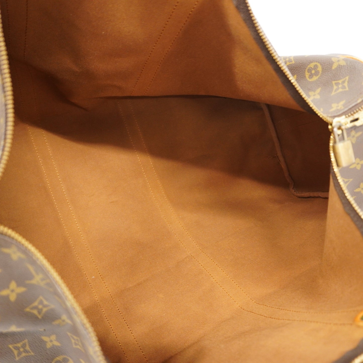 LOUIS VUITTONAuth  Monogram Keepall Bandouliere 60 M41412 Boston Bag