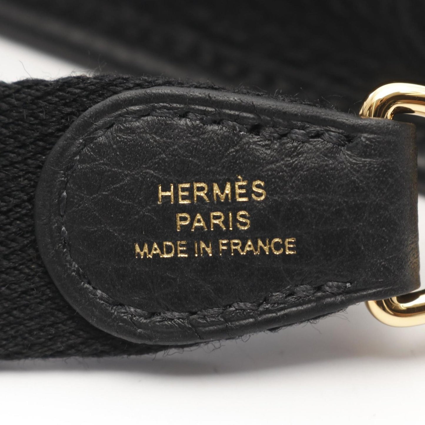 Hermes Black Taurillon Clemence Leather Shoulder Bag ( )