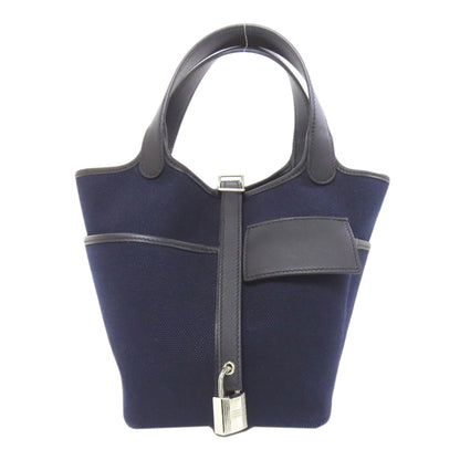 Hermes Black Navy Handbag ( )