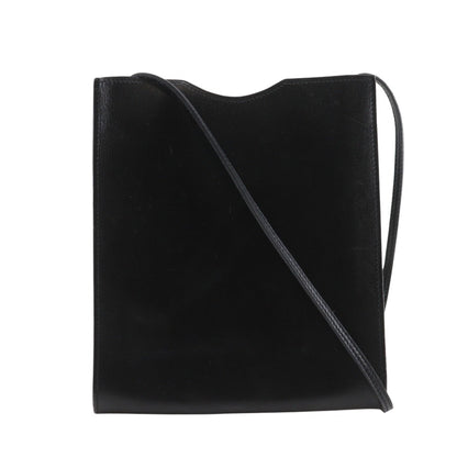 Hermes Black Leather Shoulder Bag ( )