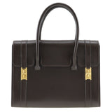 Hermes Brown Chocolat Box Calf Leather Handbag ( )