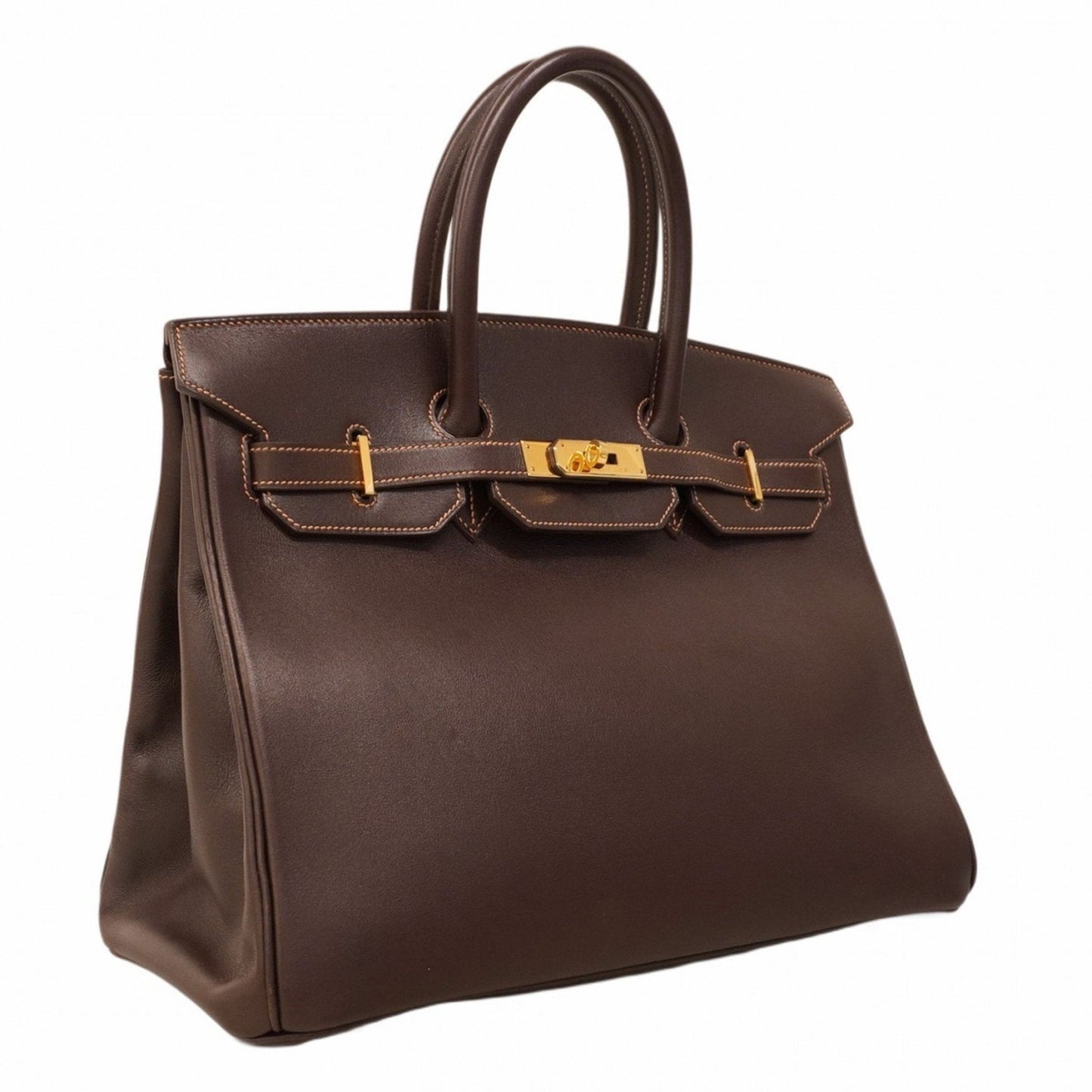 Hermes Brown Handbag ( )