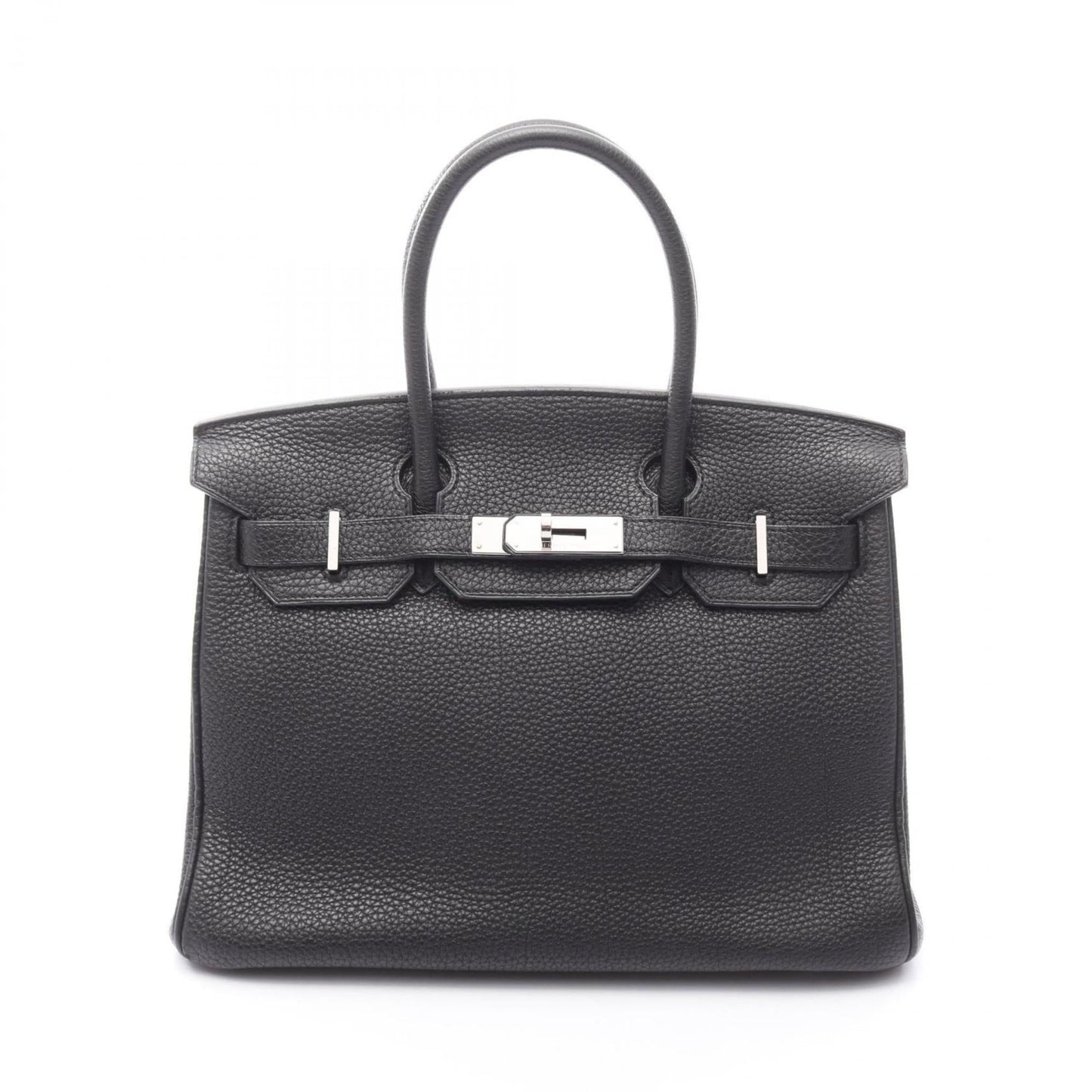 Hermes Black Togo Leather Handbag ( )