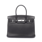 Hermes Black Togo Leather Handbag ( )