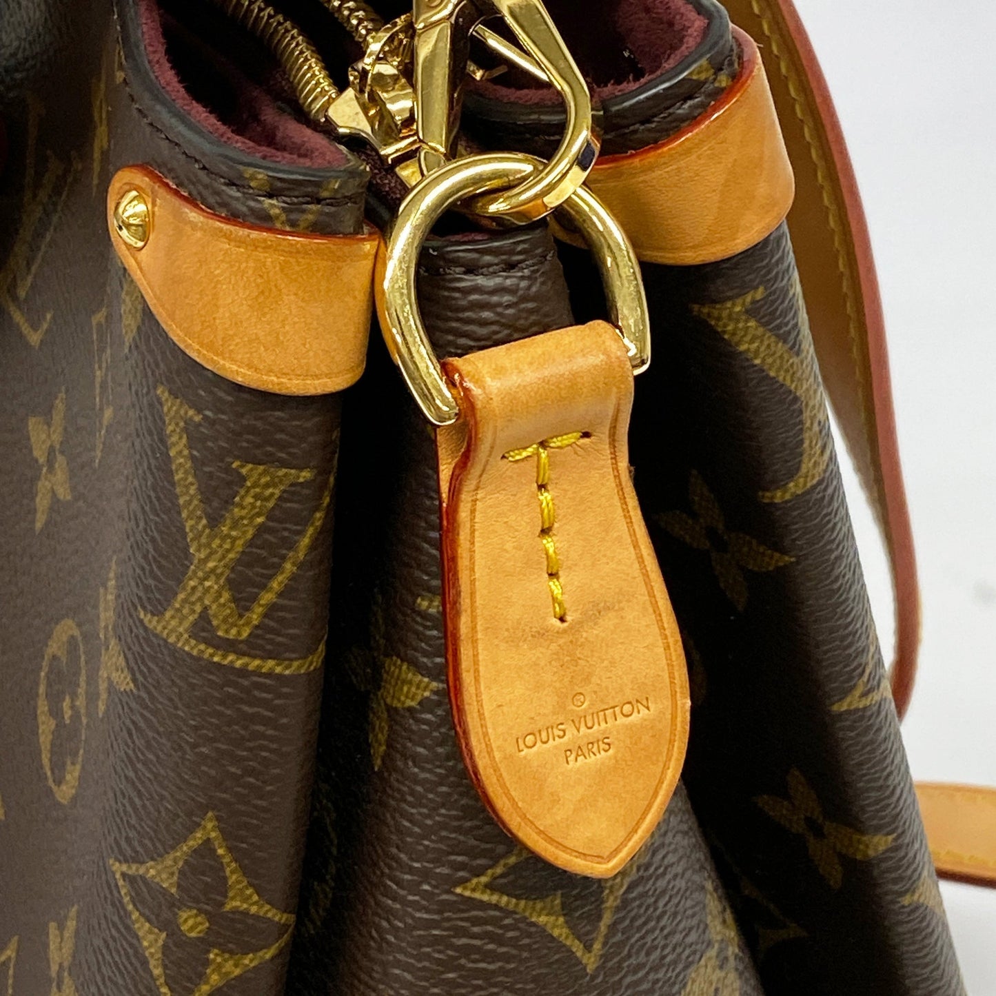 LOUIS VUITTONAuth  Monogram 2way Bag Sufro MM M44816
