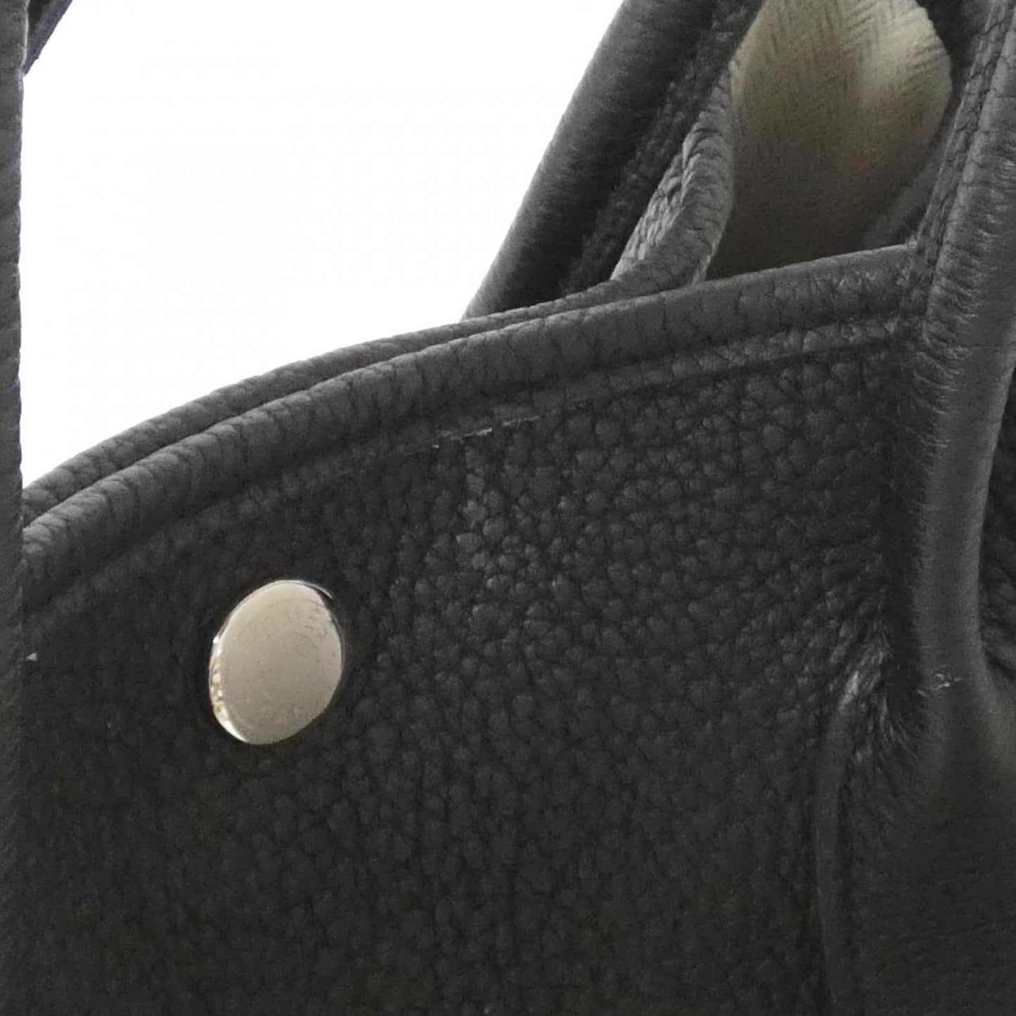Hermes Black Negonda Leather Handbag ( )