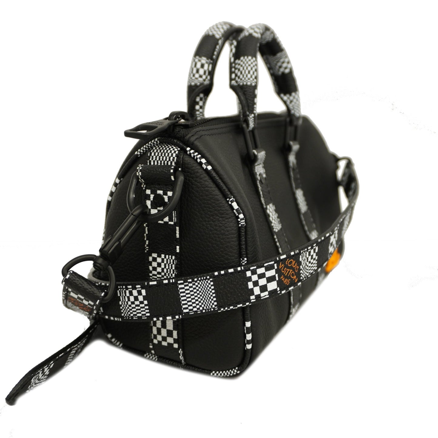 LOUIS VUITTONAuth  Damie Distorted City Keepall XS M80202 Men's Handbag