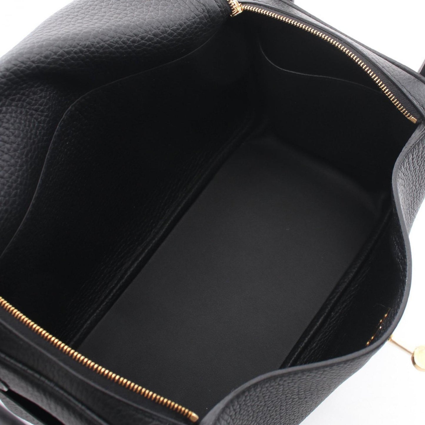 Hermes Black Taurillon Clemence Leather Shoulder Bag ( )