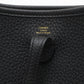 Hermes Black Taurillon Clemence Leather Shoulder Bag ( )