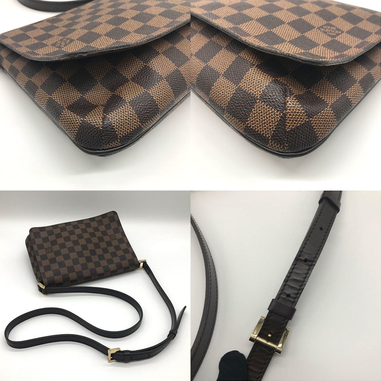 LOUIS VUITTON Shoulder Bag M tte Tango Damier N51301 Women's
