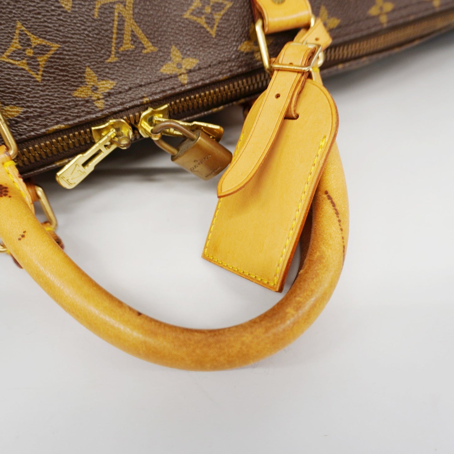 LOUIS VUITTONAuth  Monogram Keepall Bandouliere 60 M41412 Boston Bag
