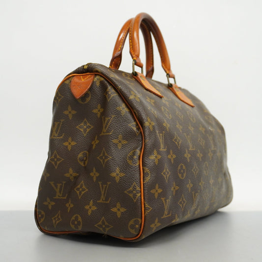 LOUIS VUITTONAuth  Monogram Speedy 30 M41108 Women's Handbag