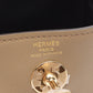 Hermes Brown Swift Leather Shoulder Bag ( )