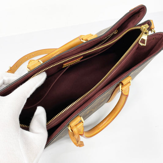 LOUIS VUITTONAuth  Monogram 2way Bag Sufro MM M44816