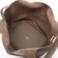 Hermes Brown Etoupe Gray Taurillon Clemence Leather Handbag ( )
