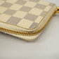 LOUIS VUITTONAuth  Damier Azur Portefeuille Clemence N61264