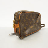 LOUIS VUITTONAuth  Monogram Pochette Marley Bandolier M51828