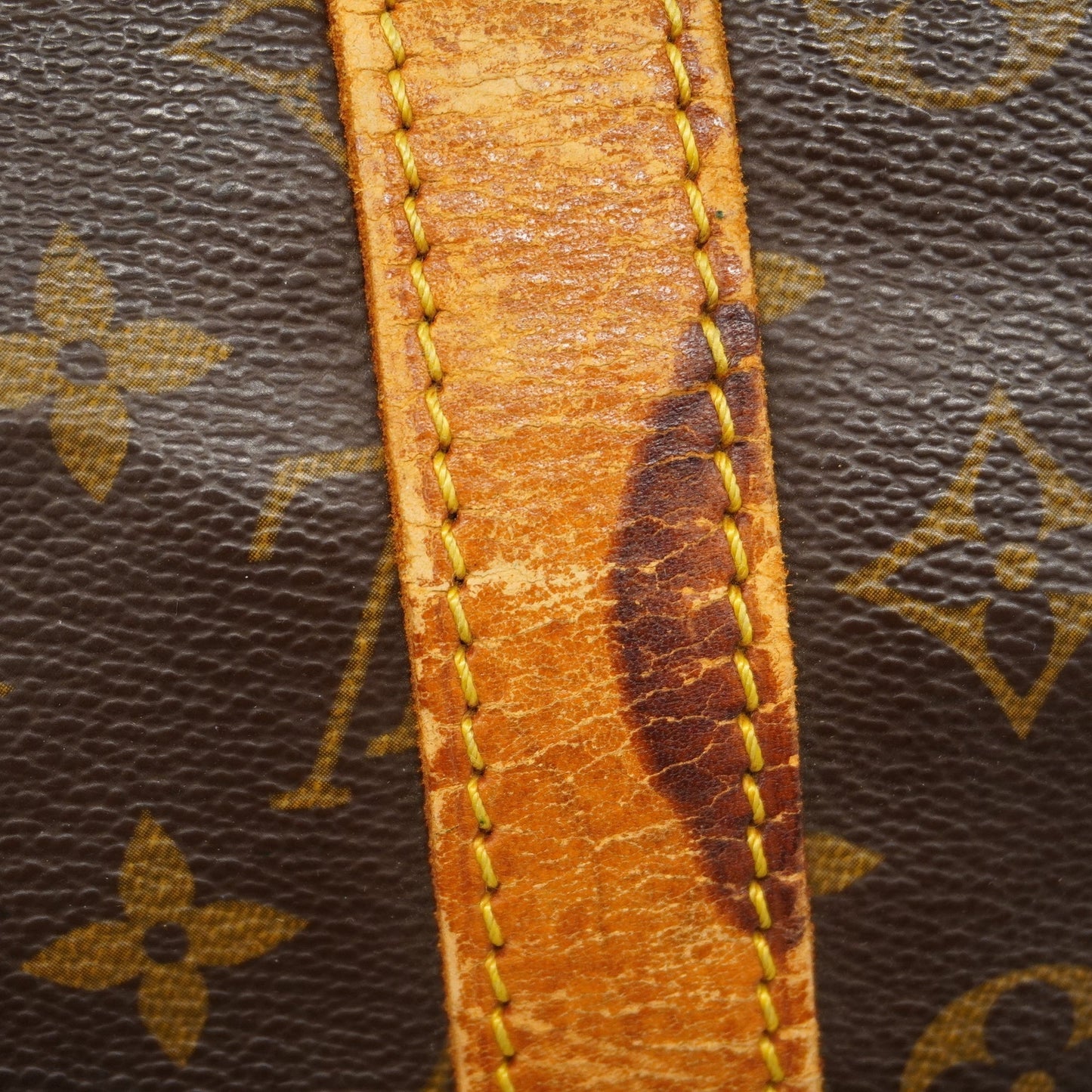 LOUIS VUITTONAuth  Monogram Keepall Bandouliere 55 M41414 Boston Bag
