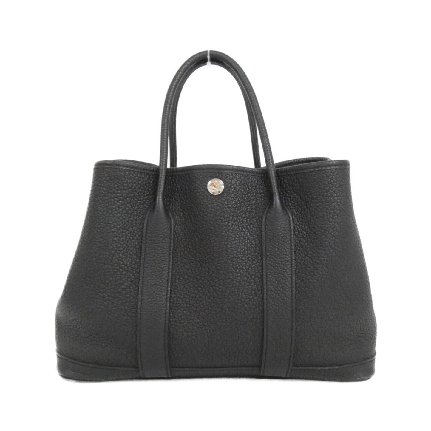 Hermes Black Negonda Leather Handbag ( )