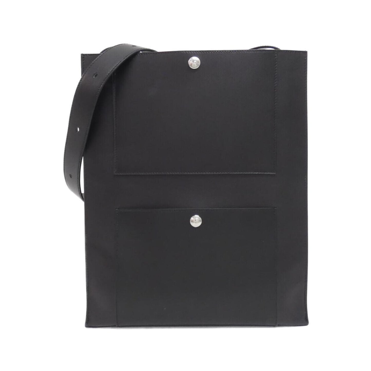 Hermes Black Evergrain Leather Shoulder Bag ( )
