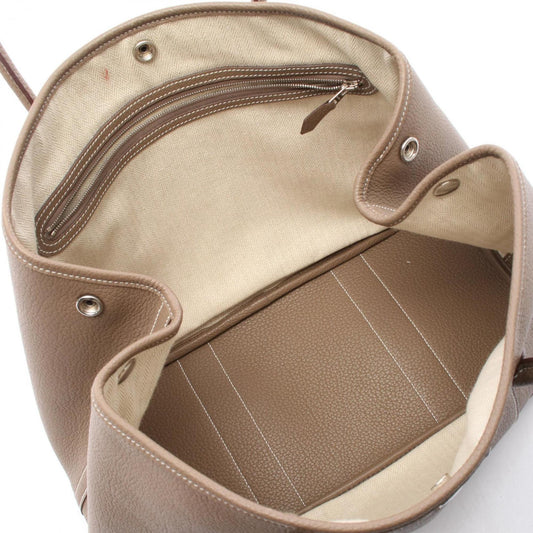 Hermes Brown Negonda Leather Tote Bag ( )