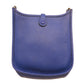 Hermes Blue Electric Taurillon Clemence Leather Shoulder Bag ( )