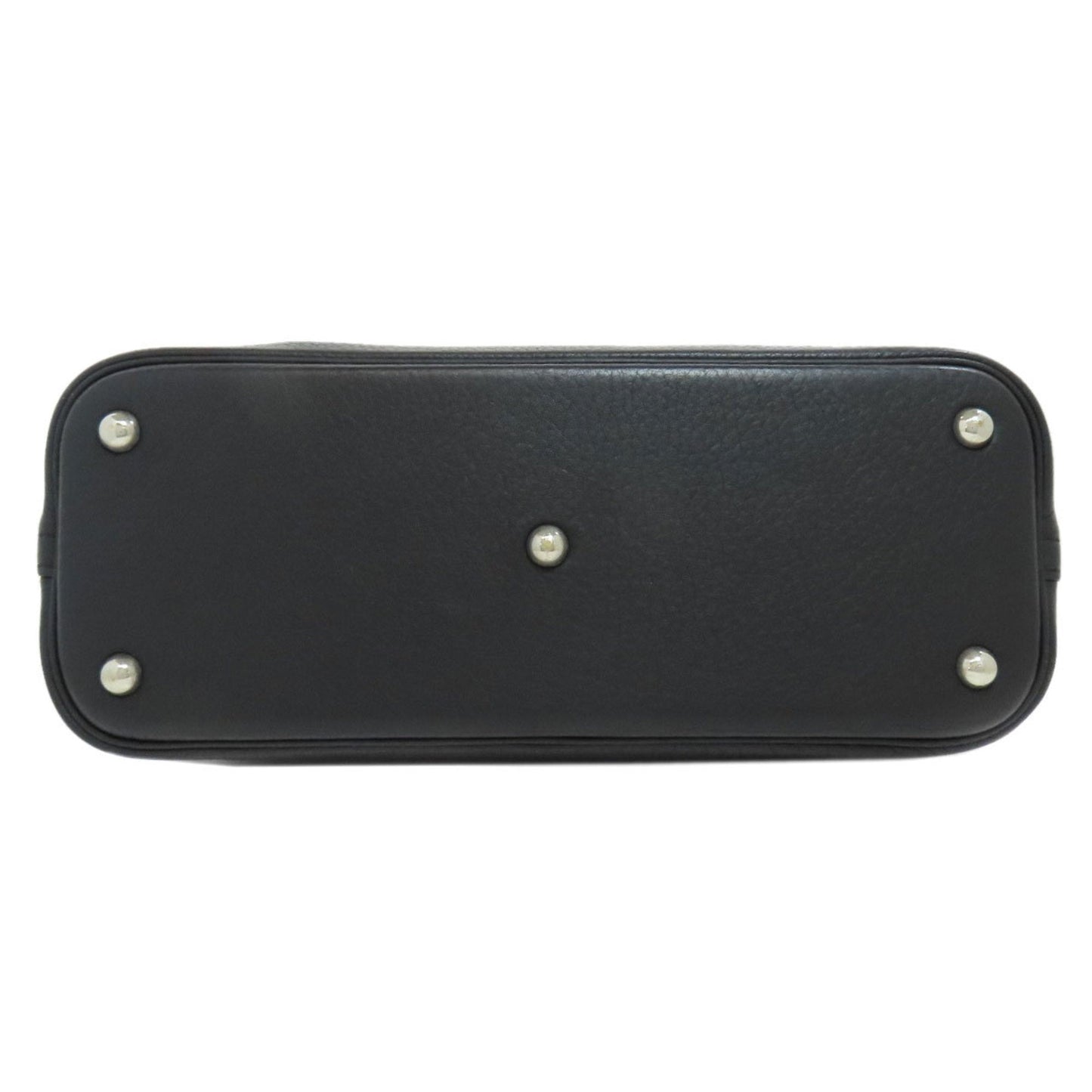 Hermes Black Leather Handbag ( )
